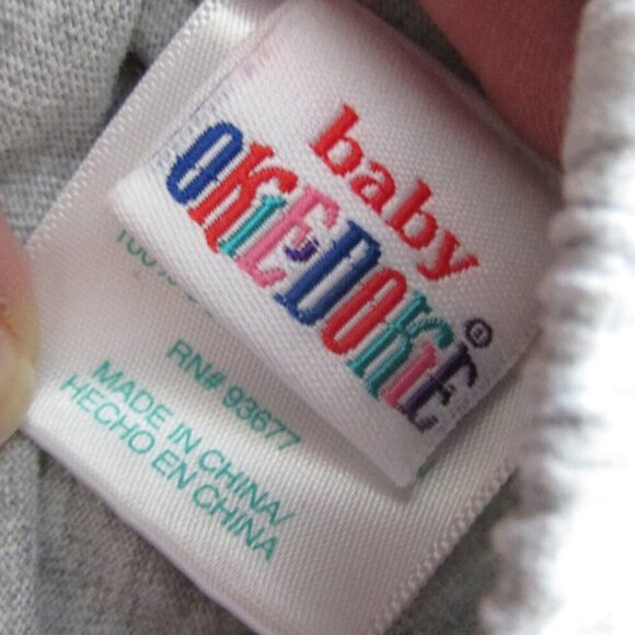 Okie Dokie Pull On Sweatpants Infant Boys Size 3-6M Gray Elastic Jogger Bottoms‎ - Picture 2 of 4